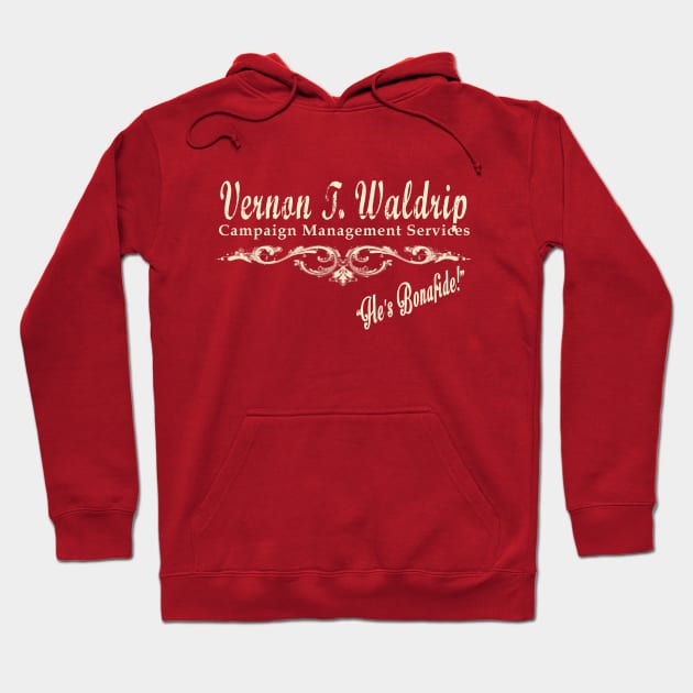 Vernon T Waldrip Hoodie by inesbot